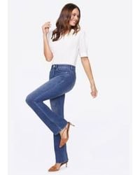 NYDJ - Blaue barbara bootcut lazaro jeans matkbb 2339 - Lyst