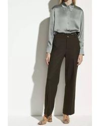 Vince - High Rise Wide Leg Trousers - Lyst