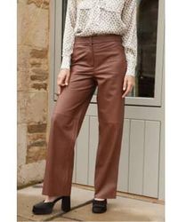 Riani - Leather Pant - Lyst
