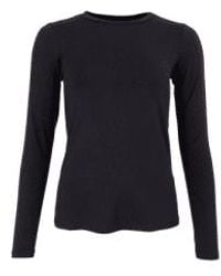 Black Colour - Karla Long Sleeve T-shirt S/m - Lyst