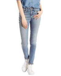 Levi's - 721 High Rise Skinny Jeans Meant To Be 18882 0072 25" - Lyst