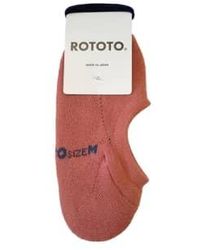 RoToTo - Pile Foot Cover Coral / M - Lyst