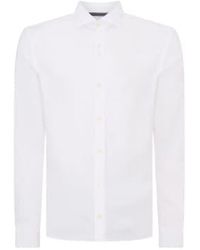 Remus Uomo - Frank Linen Long Sleeve Shirt 15.5 - Lyst