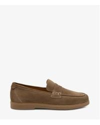 Loake - Flint Lucca Suede Loafers - Lyst