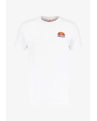 Ellesse - Canaletto-t-shirt in weiß - Lyst