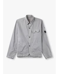 C.P. Company - Herren popeline workwear shirt jacke in - Lyst