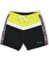 champion nautical big script shorts