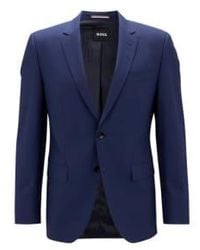 BOSS - Stretch Virgin Wool Slim Fit Suit - Lyst