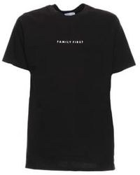 FAMILY FIRST - Camiseta el hombre logotipo negro - Lyst