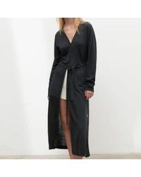 Ecoalf - Knitted Dress Black L - Lyst