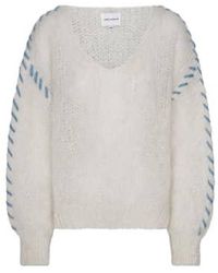 American Dreams - Milana Mohair Knit Stitching M - Lyst