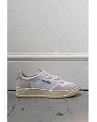 Autry - Medalist & Pink Leather Sneakers 37 - Lyst