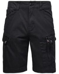 G-Star RAW - Roxic cargo shorts dunkelschwarzes kleidungsstück gefärbt - Lyst