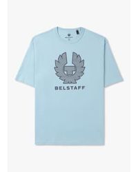 Belstaff - Herren hex phoenix t-shirt in skyline blau - Lyst