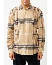 Portuguese Flannel - Hazelnut Check Shirt Multi / S - Lyst