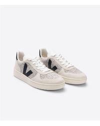 veja venturi flannel sneakers