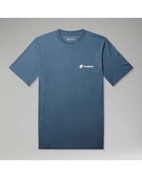 Berghaus - S Climbing Record Short Sleeve T Shirt Medium - Lyst