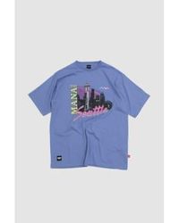 Manastash - Recycled Cotton Tee Happy Hour Violet S - Lyst