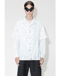 Han Kjobenhavn - Wrinkle Two-layered L/s Shirt Extra Large - Lyst