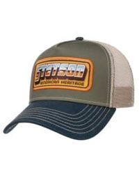 Stetson - American Heritage Patch Trucker Cap One Size - Lyst