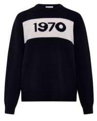 Bella Freud - 1970 Oversized Knitted Jumper Size: S, Col: S - Lyst