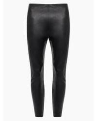French Connection - Etta Recycled Vegan Leather Skinny Trousers Uk 16 - Lyst