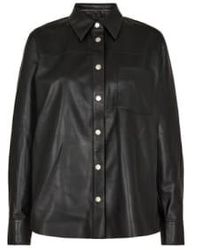 Levete Room - Globa 23 Leather Shirt Xs / - Lyst