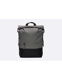 Rains - Trail Rolltop Backpack W3 * / Gris - Lyst
