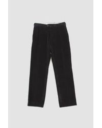 A Kind Of Guise - Relaxed Tailored Trousers Navy Corduroy 46 - Lyst