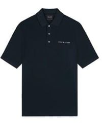 Lyle & Scott - Sp2006V Embroidered Polo Shirt In Dark - Lyst