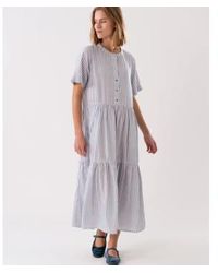 Lolly's Laundry - Fie Midi Dress Stripe - Lyst