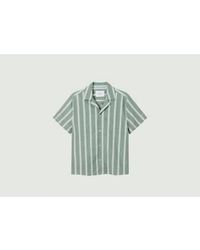Les Deux - Lawson Stripe Ss Shirt Xl - Lyst