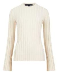 French Connection - Minar Pleated Sweater Or Classic - Lyst