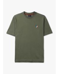 Paul Smith - T-shirt zébré en vert - Lyst