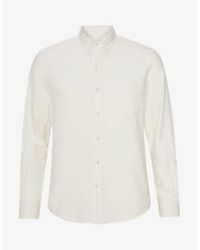 COLORFUL STANDARD - Chemise Organic Button Down Ivory - Lyst