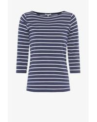 Great Plains - Essential Jersey Top Optic White Organic Cotton - Lyst