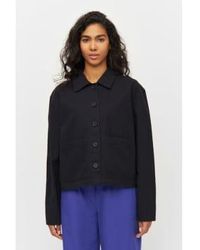 Knowledge Cotton - Canvas Overshirt - Lyst