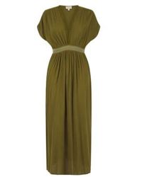 Nooki Design - Jojo Maxi Dress Olive S - Lyst