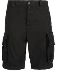 C.P. Company - Twill stretch utility shorts - Lyst
