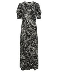Soaked In Luxury - Swirl Print Hanadi Dress Xs - Lyst