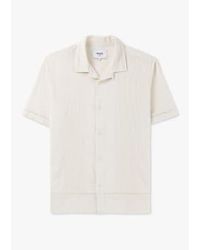 Wax London - S Newton Pintuck Short Sleeve Shirt - Lyst