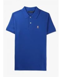 Psycho Bunny - Mens Classic Pique Polo Shirt In Sapphire - Lyst