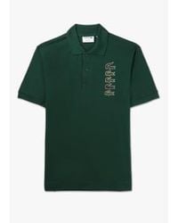 Lacoste - Herrenurlaubssikone polo -hemd in grün in grün - Lyst