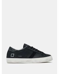 Date - Hill Low Calf Trainer Sneakers - Lyst
