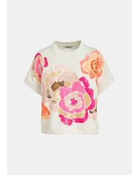 Essentiel Antwerp - Sweat-shirt sans manches floral - Lyst