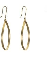 Just Trade - Ruthi Round Earrings Large - Lyst