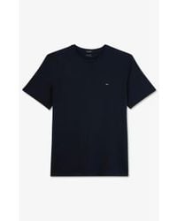 Eden Park - Navy Cotton Pima T Shirt - Lyst