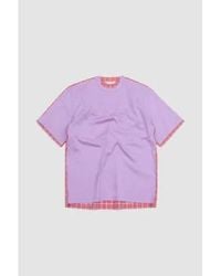 Marni - Organic Cotton Jersey T-shirt Light Orchid 46 - Lyst