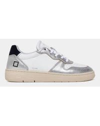 Date - Court 2.0 & Silver Trainer Size 4 / 37 - Lyst