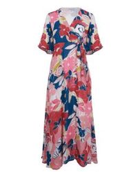 Emily and Fin - Chloe Wrap Dress - Lyst